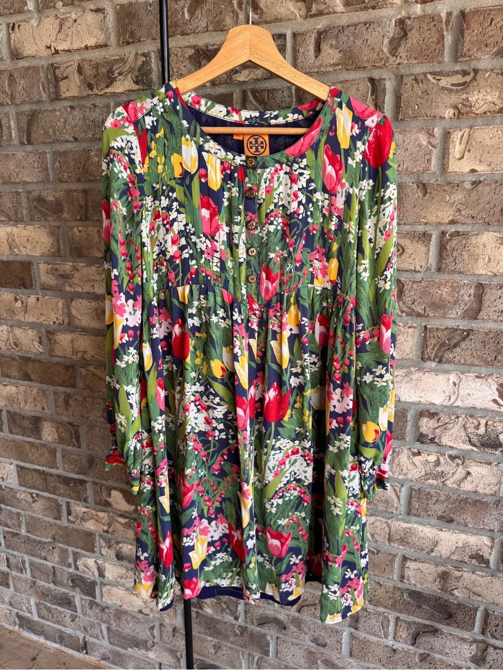Tory Burch Spring 2010 Runway Floral Silk Dress Size 4 Archive
